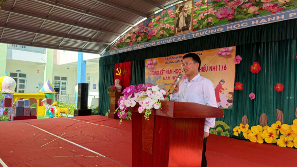 LỄ TỔNG KẾT NĂM HỌC 2025 – 2026 VÀ VUI  TẾT THIẾU NHI 1/6 CỦA TRƯỜNG MẦM NON KHUẤT XÁ